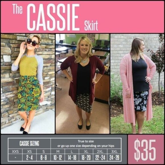 LuLaRoe Cassie Pencil Skirt Bodycon Large Floral Paisley Bohemian Artsy - Picture 2 of 2